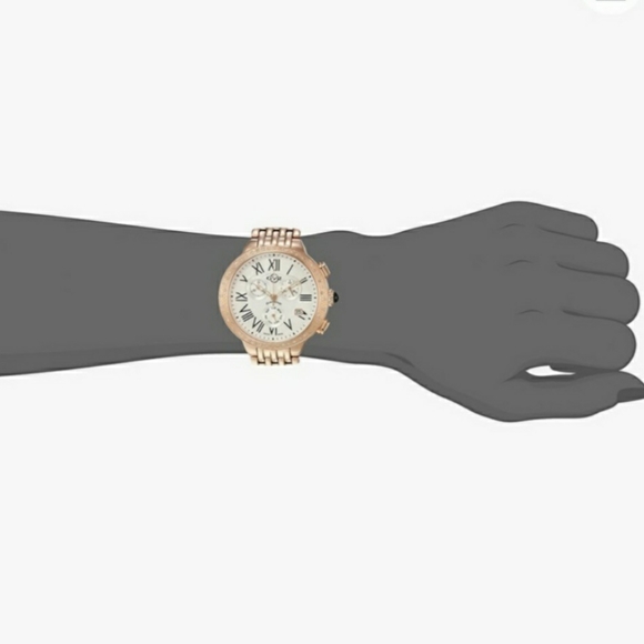 Gevril Women's Astor Chronograph Diamond Bracelet Watch, 40mm-0.227ctw - Picture 4 of 16